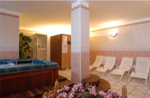 Saunaruimte hotel Savoia