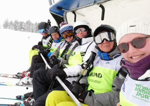 Zes persoons stoeltjeslift Bramberg