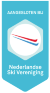 Logo waarmee we laten zien dat we aangesloten zijn bij de Nederlandse SkiVereniging