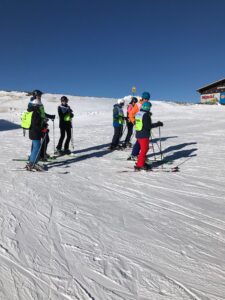 Klaar om te gaan skiën