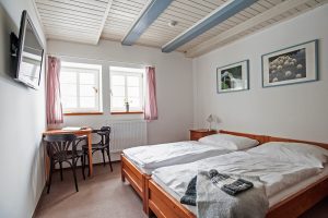 Een 2-persoons slaapkamer